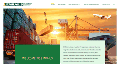 Desktop Screenshot of emrails.com.au